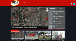 Desktop Screenshot of kl-saracens.com